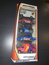 Matchbox 1999 911 Serve And Protect 5 Alarm Ambulance Fire 5 Pack Gift NEW  picture