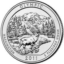 2011 P Olympic Park NP Quarter. ATB Series Uncirculated From US Mint roll. picture