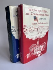 War Foreign Affairs & Constitutional Power 2 Vol Set Sofaer Cox Legal History HC picture