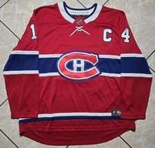 NWT Montreal Canadiens Nick Suzuki Fanatics Home Hockey Jersey Mens 2XL $175 picture