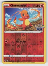 Reverse Holo Charmander 008/078 Common Pokemon GO NM picture