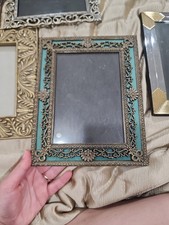 Vintage Ornate Picture Frame Lot of 6 - Gold, Silver, Bronze Gallery Wall Set picture
