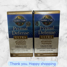FOR 2 BOXES Garden of Life Primal Defense Ultra Probiotic Formula 90 VCaps 2027+ picture