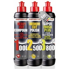 3 Step Car Polishing Compound Set 8oz HCC1000 MCC2500 3800 Cut Swirl Scratch picture