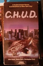 C.H.U.D. Horror VHS 1986 Video Treasures CHUD Cult  picture