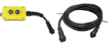 KTI  2 Button Pendant & Cord Hydraulic Dump Trailer Controller - Power UP & DOWN picture