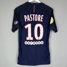 PSG PARIS SAINT GERMAIN 2016 17 HOME SHIRT JERSEY PLAYER ISSUE NIKE #10 PASTORE picture