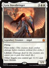 1 x Lyra Dawnbringer - Foil - Foundations - NM-Mint - MTG pack fresh commander picture