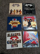 Six Alabama Vinyl Records - Original Pressings picture