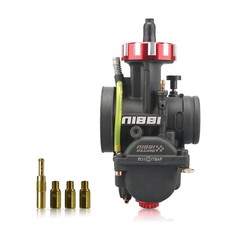 NIBBI Racing Carburetor PWK 38mm w/ Carb Jets Fits Suzuki RM 125 RM125 1975-2007 picture