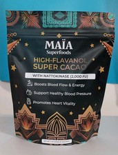 MAIA High-Flavanol Super Cacao with NATTOKINASE 7oz 30 servings picture