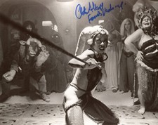 CHRISTINE ALLSOPP SIGNED 8x10 PHOTO MAKE UP ARTIST STAR WARS RARE BECKETT BAS picture