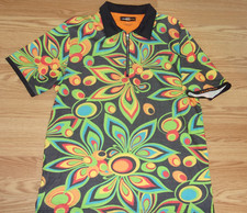 Loudmouth Mens XL 1/2 Zip Short Sleeve Golf Pullover Excellent picture