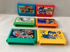 Lot Rockman 1 2 3 4 5 6 Famicom Nintendo FC NES NTSC-J Japan Import MEGAMAN picture