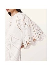 NWT ALLSAINTS White Luci Mini Dress 8 picture