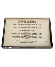 George Clinton Paint The White House Black Promo Cassette PRO-C-6449 1993 Rare picture