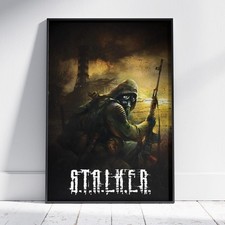 S.T.A.L.K.E.R. Shadow of Chernobyl Game Poster Wall Art 24x36 Unframed picture