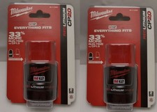 NEW GENUINE Milwaukee M12 Red Lithium-ion CP2.0Ah 12 Volt Batteries 48-11-2420 picture