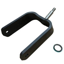 NEW UPGRADED OEM HUSTLER 130055 CASTER FORK X-ONE SUPER Z HYPERDRIVE R 123644 picture