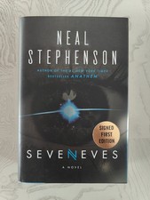 Seveneves - Neal Stephenson, Inscribed Autograph, Specially Bound, 1st Edition picture