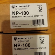 Notifier NP-100 Photoelectric Smoke Detector NP 100 Only Head Fast Shipping picture
