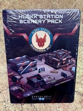 Infinity Hlökk Station Scenery Pack Corvus Belli Cardboard Terrain NEW Sealed picture