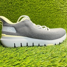 Kuru Flex Via Womens Size 9D Gray White Athletic Running Walking Shoes Sneakers picture
