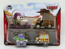 2026 Disney Pixar Cars BUZZ LIGHTYEAR & WOODY 2 Pack JJW87 picture