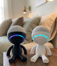 Cute Chibi Robot Stand for Amazon Echo Dot 4th Gen Minimalist Smart Speaker Hold picture