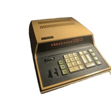 NCR Model 18-1 Electronica 155 Desktop Calculator Works Tan ~1973 Rare Working picture