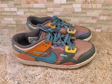 DB0500-200 Nike Dunk Low Scrap Archeo Brown Mosaic Bicoastal Sport Spice Men US8 picture