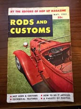 May 1953 Rods and Customs Magazine Volume 1 , Number  1 picture