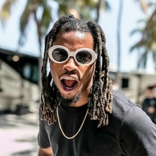 Clout Goggles Kurt Cobain Round Sunglasses Women Men Retro Sun Glasses UV400 Lot picture