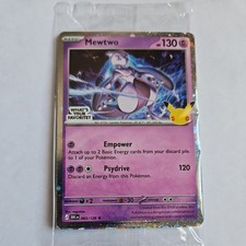 🔥 Pokemon TCG Mewtwo 063/128 30th Anniversary Target Exclusive Promo 🔥 picture