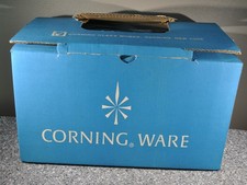 VINTAGE 1960-61 CORNING WARE P-11-S Saucepan Set w/Handle & Cradle NEW picture