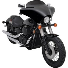 MEMPHIS SHADES Batwing Fairing Windshield - Black - MEP8501 picture