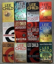 Lee Child Jack Reacher 12 Book Lot PB Killing Floor One Shot Tripwire Persuader picture