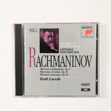 Rachmaninov – Ruth Laredo The Complete Solo Piano Music Vol. 1 CD 1993 Classical picture