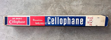 DUPONT Handy Wrap Clear Cellophane Roll 20 in x 100 ft Vintage 1950s Deadstock picture