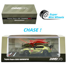 CHASE ！INNO64 1:64 Toyota Supra A90 DARWINPRO Green picture
