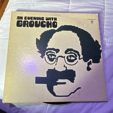An Evening with Groucho 2 LP Vinyl Records, 1972, A&M SP-3515 picture
