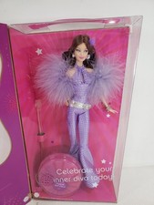 CELEBRATE  DISCO DOLL BRUNETTE BARBIE DOLL 2008 MATTEL N2441 NRFB  picture