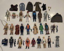 25-Vintage Kenner Star Wars Figure Lot 1977-1983, w/Assorted Weapons. NO REPRO picture