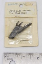 vintage Triple S Supplies S gauge #012 Side stakes for flatcars - NOS, unopened picture