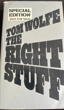 The Right Stuff by Tom Wolfe Special Edition Paperback Book picture