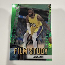 Topps 2024-25 Chrome Green Topps logo Refractor Film Study LeBron James #FS-6 picture