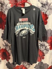 2004 Philadelphia Eagles NFC East Division Champions Playoffs T-Shirt Reebok 2XL picture