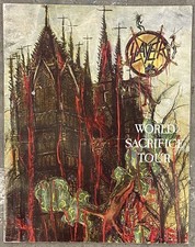 Slayer World Sacrifice Tour 1988 Tour Book/Program Heavy Metal Thrash picture