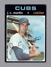 1971 Topps #704 J.C. Martin Chicago Cubs SP VG picture