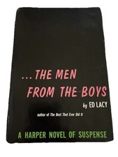 Ed Lacy The Men From Boys First Edition 1956 Hardcover  picture